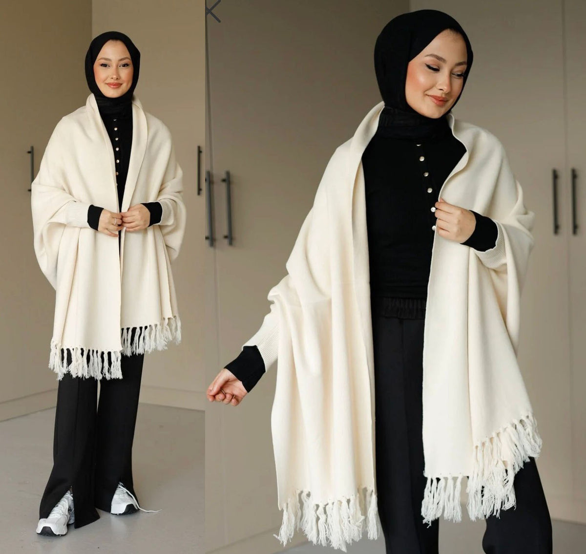 Cozy Grace – Fleece Shawl