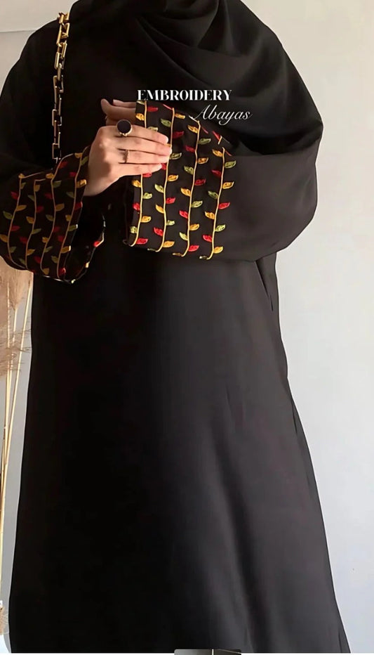EMBROIDERY ABAYA