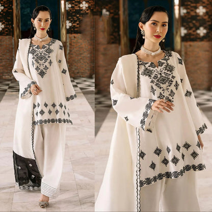 Gulrukh– Embroidered Farshi Shalwar 3PC