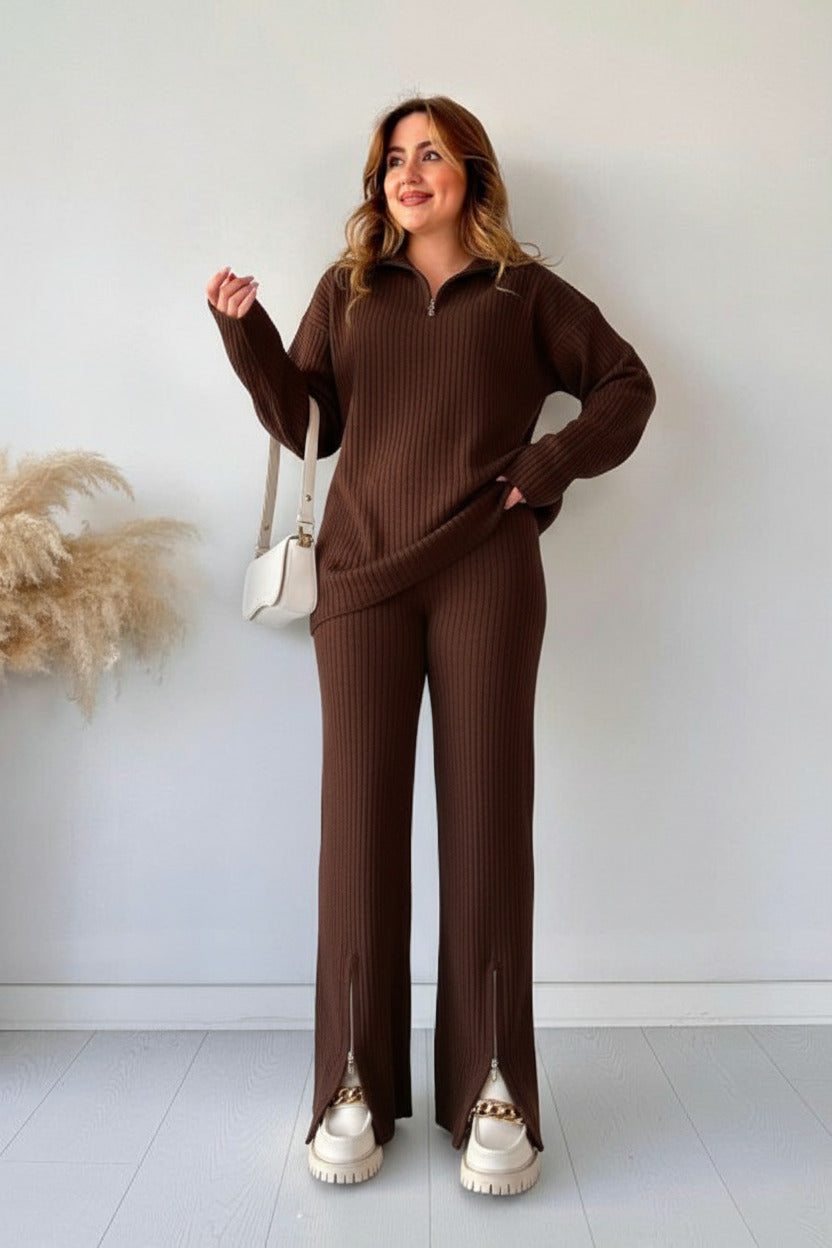Winter Flex – Ribbed Track Suit 2PC ❄️
