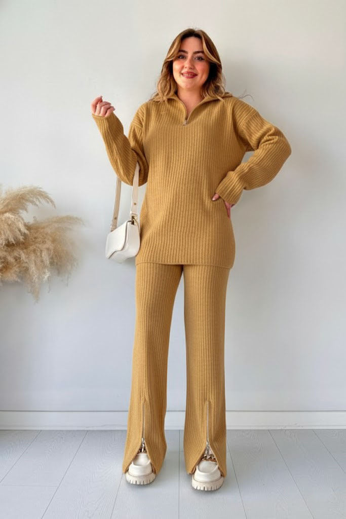 Winter Flex – Ribbed Track Suit 2PC ❄️