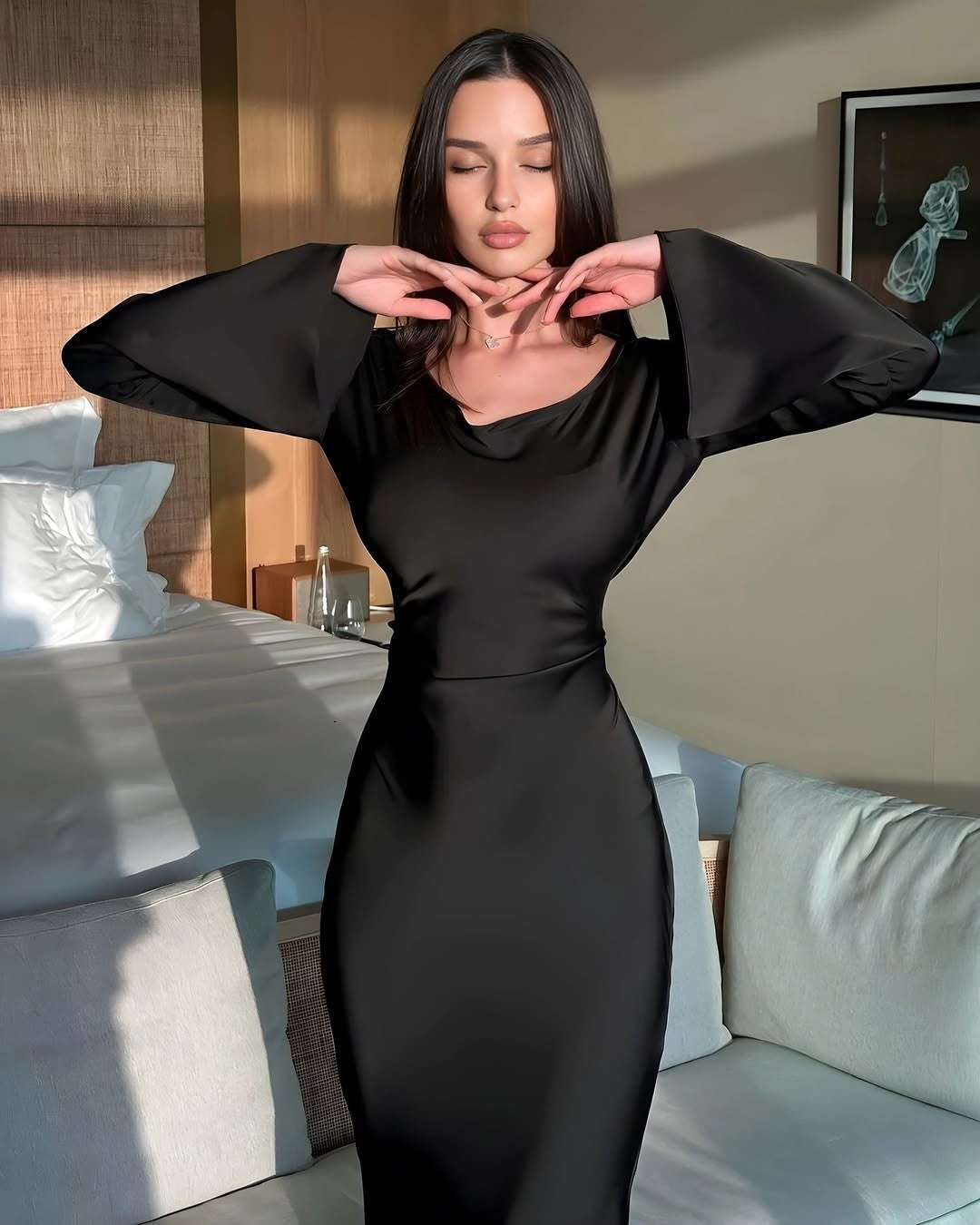 Silk – Bodycon Maxi