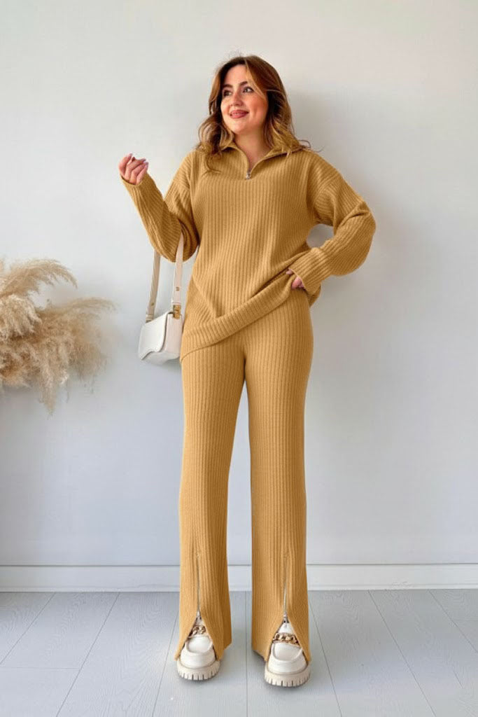 Winter Flex – Ribbed Track Suit 2PC ❄️