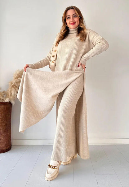 Ribbed Elegance – 2PC Set