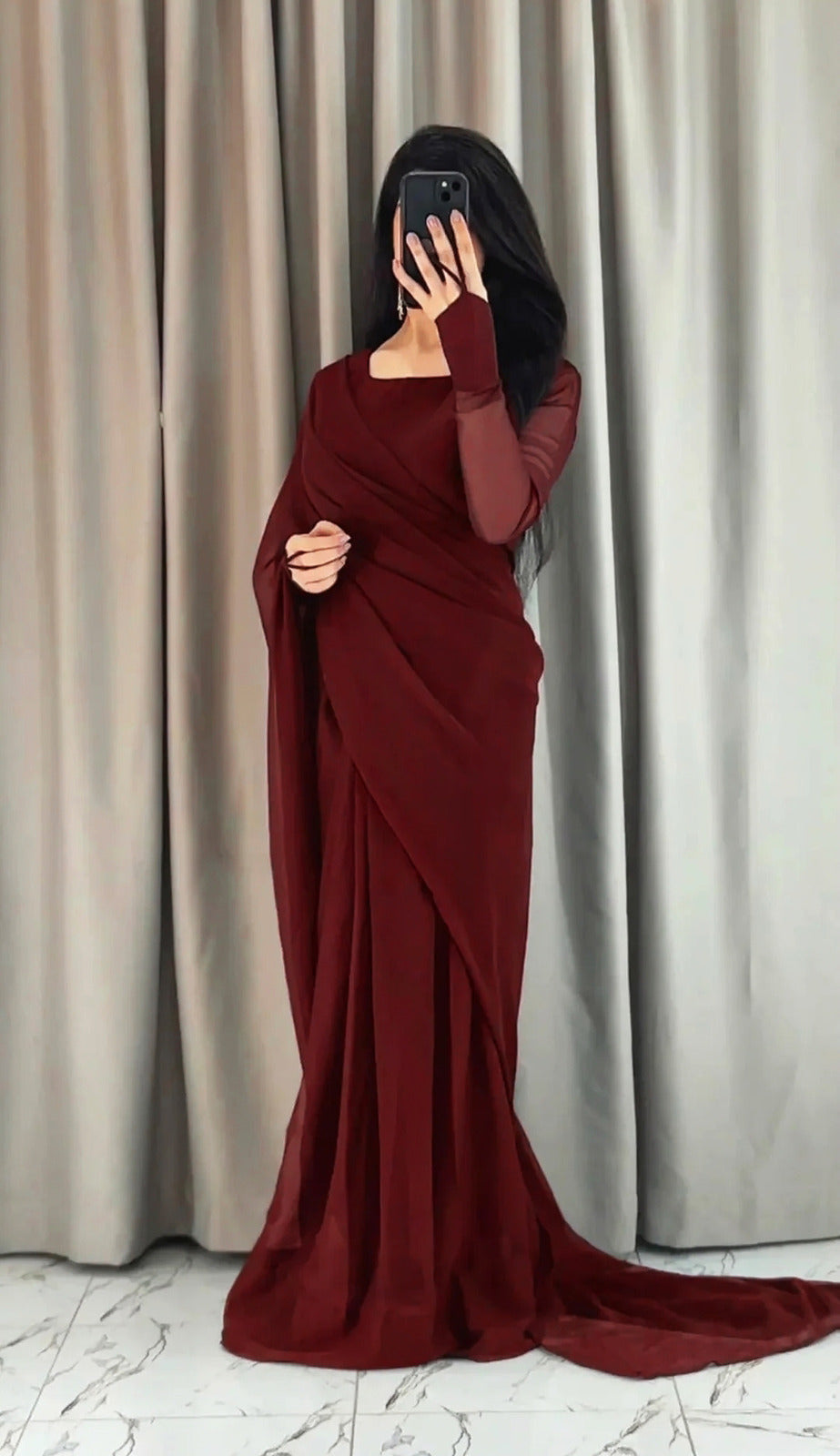 Chiffon – Ready-to-Wear Saree